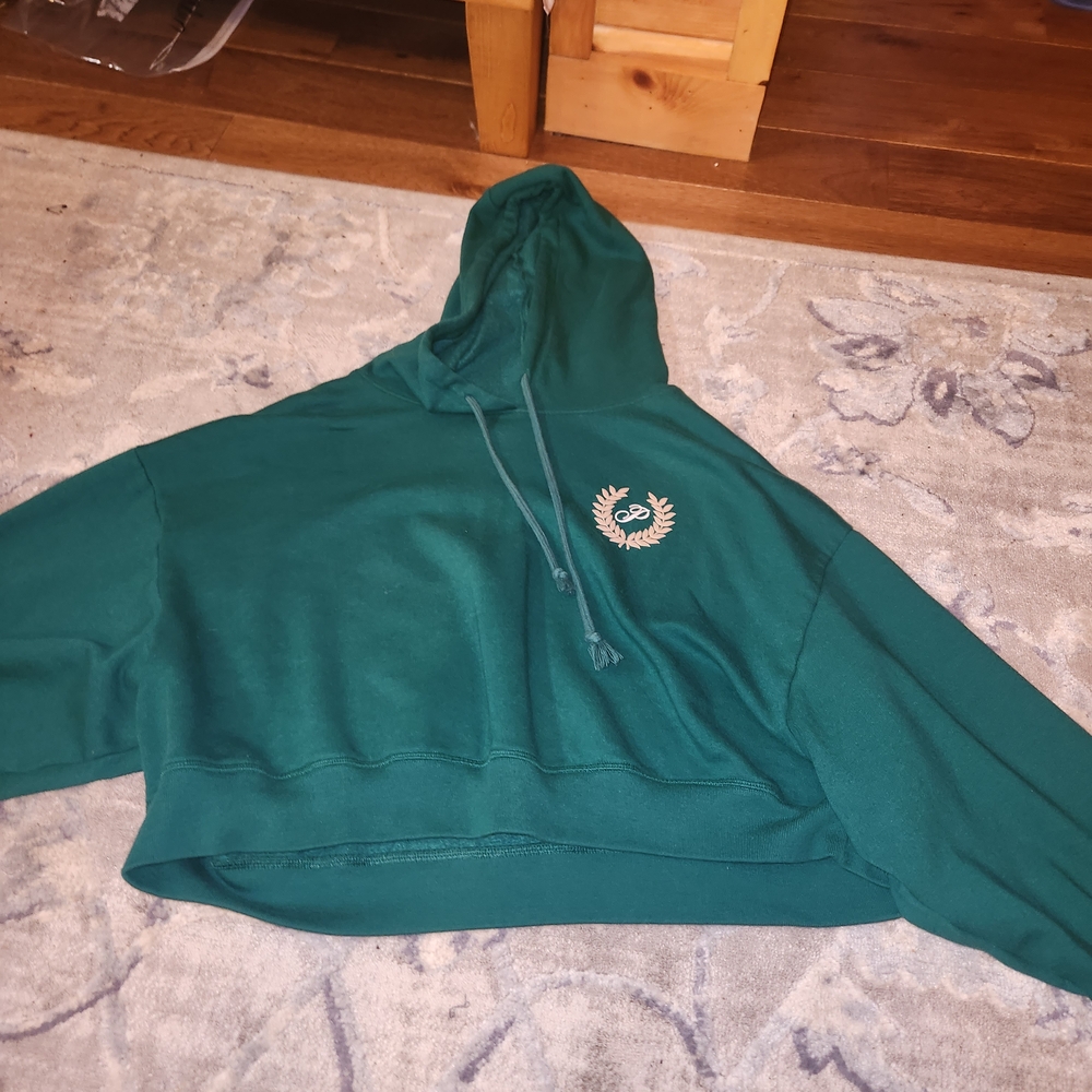 PINK Victoria's Secret Green Hoodie